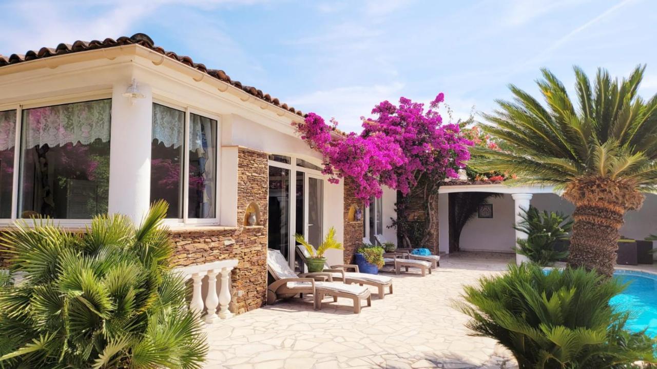 Villa Provencale A Sainte Maxime, Golf De Saint Tropez Екстер'єр фото